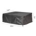 Loungebankhoes AeroCover Platinum 205 x 100 cm